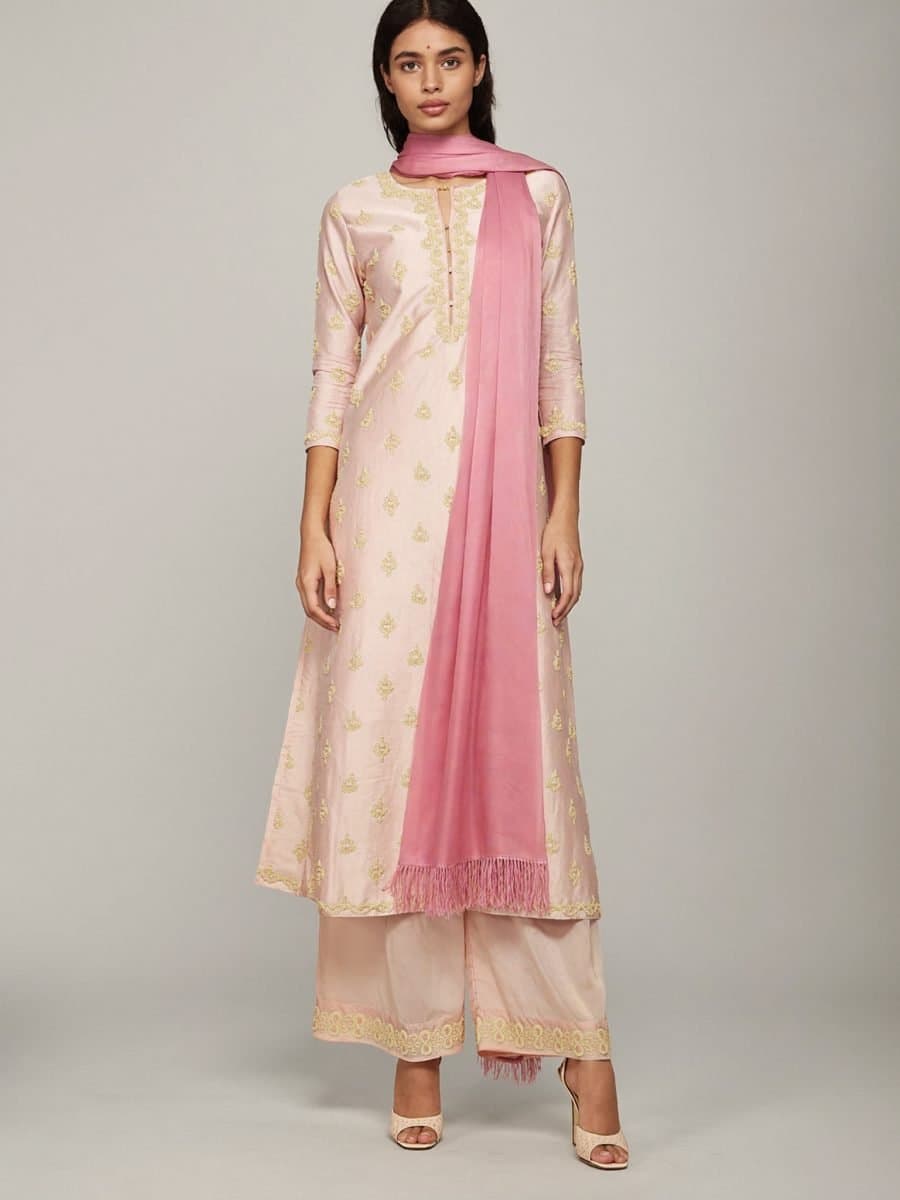 Embroidered Kurta Set