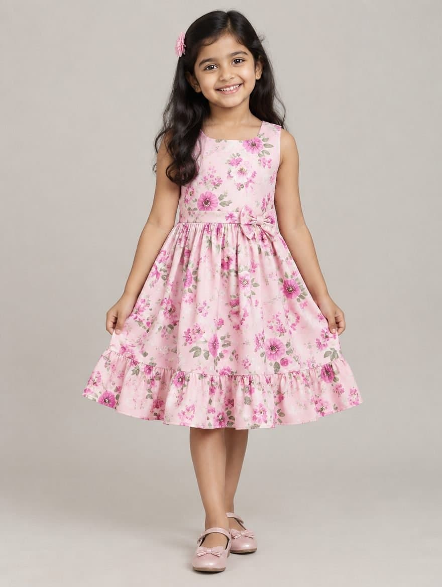 Kids Floral Frock
